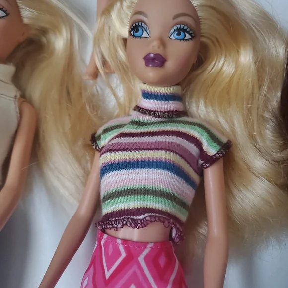 My SCENE VINTAGE DOLL 19991st edition8 piece doll collectionMY SCENE 1999.